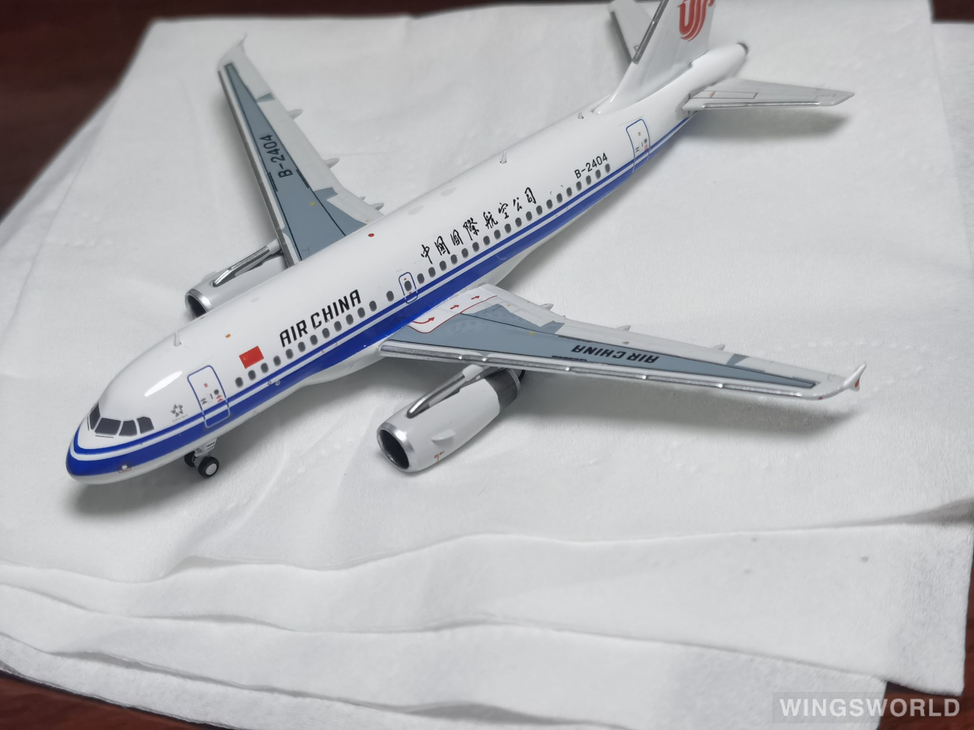 Pandamodel 1:400 19CAA1 Air China 中国国际航空 Airbus A319 B-2404