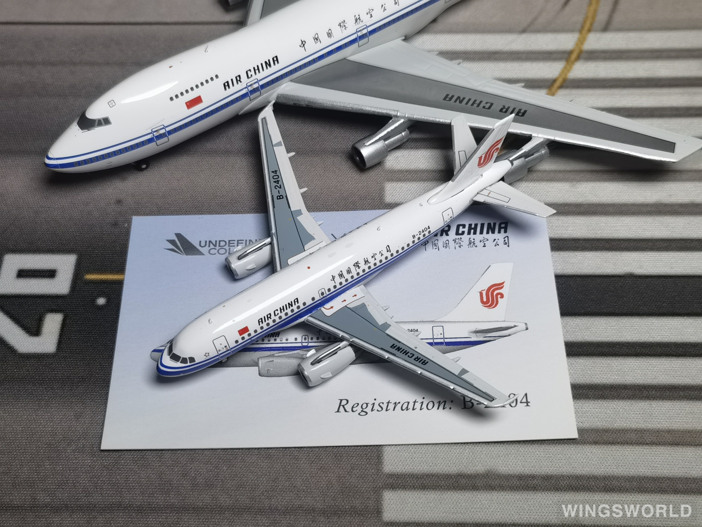 Pandamodel 1:400 19CAA1 Air China 中国国际航空 Airbus A319 B-2404