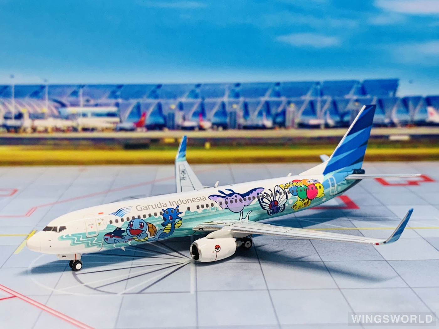 Phoenix 1:400 Boeing 737-800 Garuda Indonesia 印度尼西亚鹰航