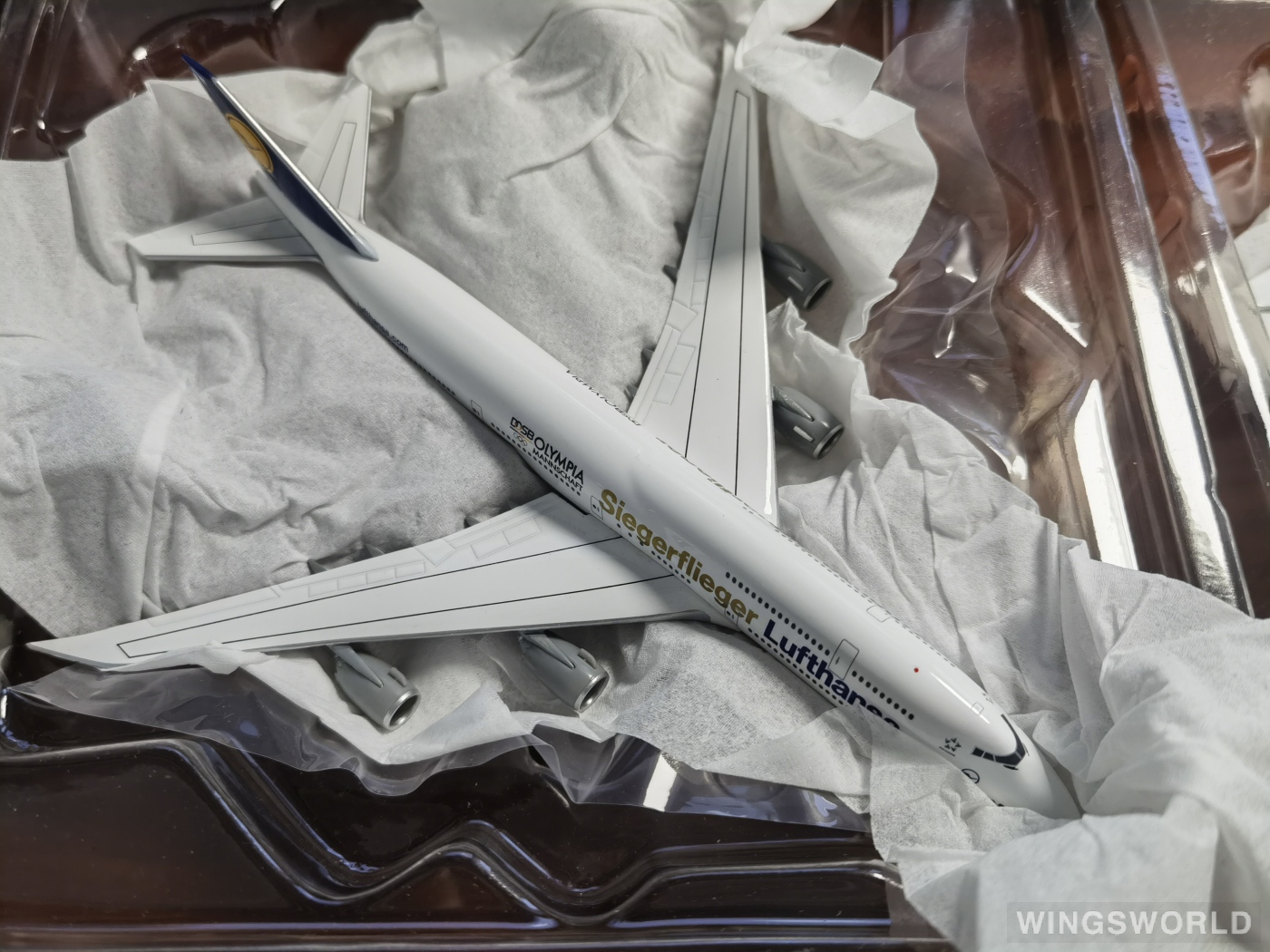 Herpa 1:500 530033 Lufthansa 汉莎航空 Boeing 747-8i D-ABYK