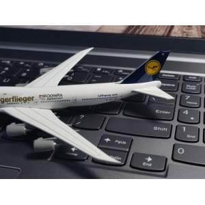 Lufthansa 汉莎航空 Boeing 747-8i D-ABYK 里约残奥彩绘 530033 Herpa 1:500