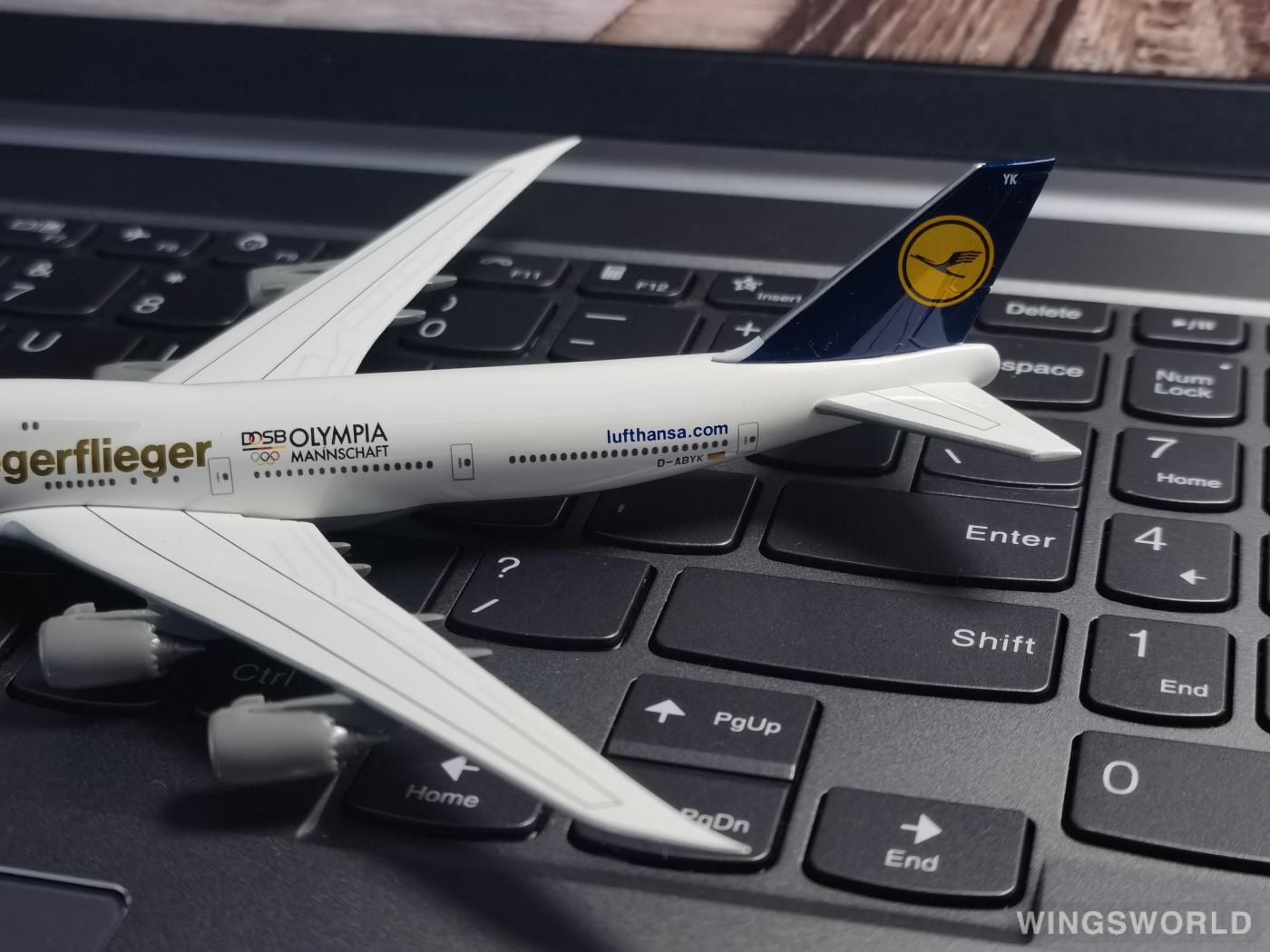 Herpa 1:500 530033 Lufthansa 汉莎航空 Boeing 747-8i D-ABYK