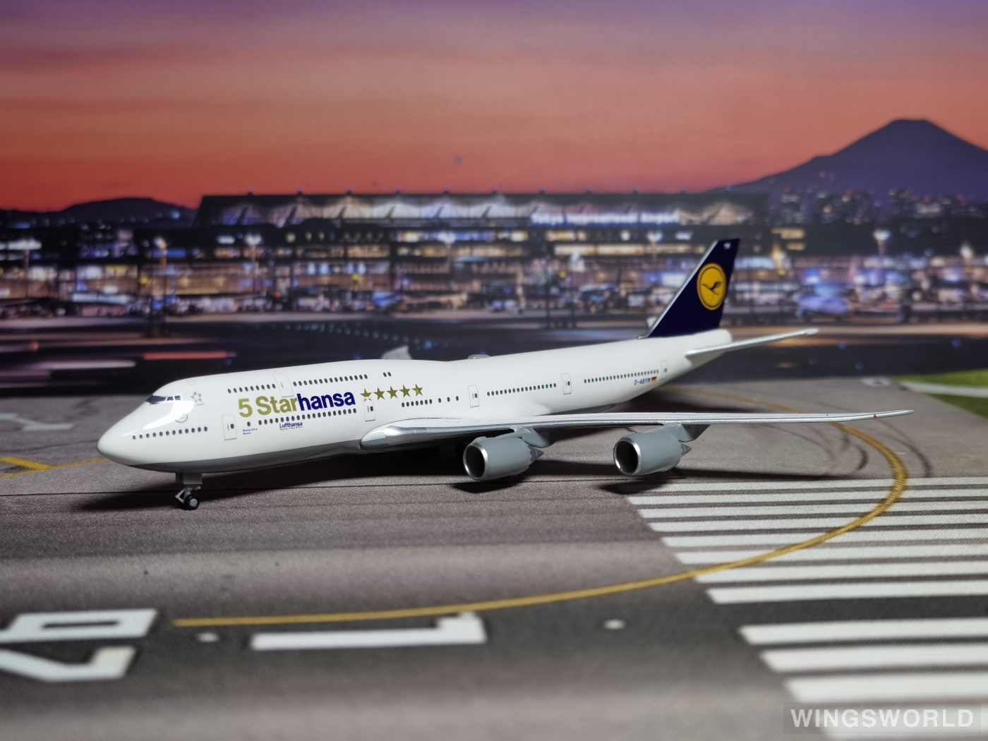 Herpa 1:500 531504 Lufthansa 汉莎航空 Boeing 747-8i D-ABYM