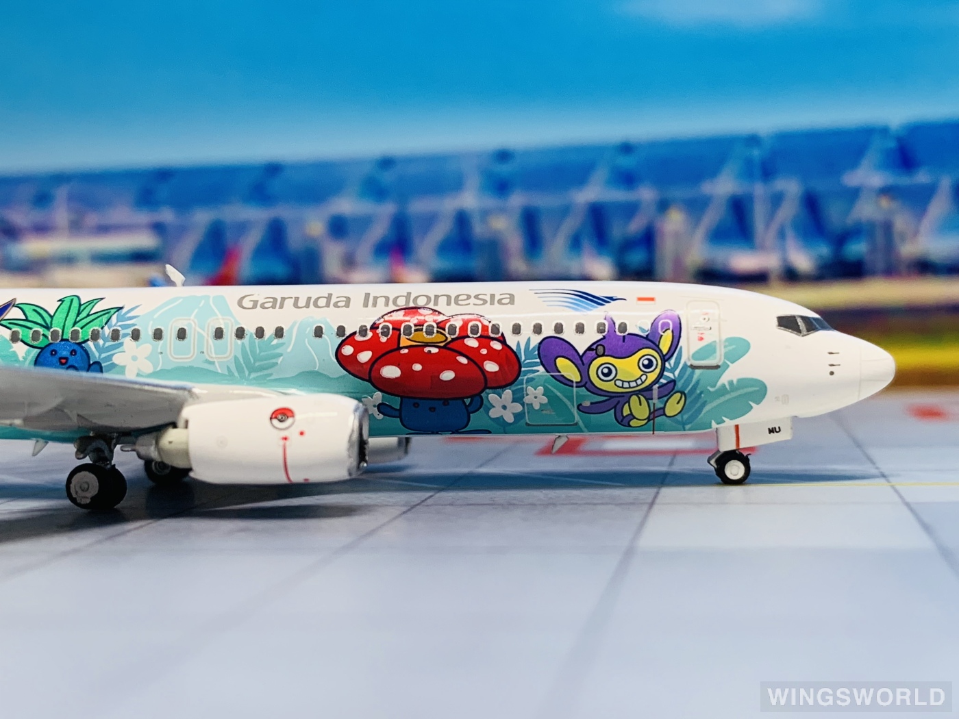 Phoenix 1:400 PH04581 Garuda Indonesia 印度尼西亚鹰航 Boeing 737-800 PK-GMU