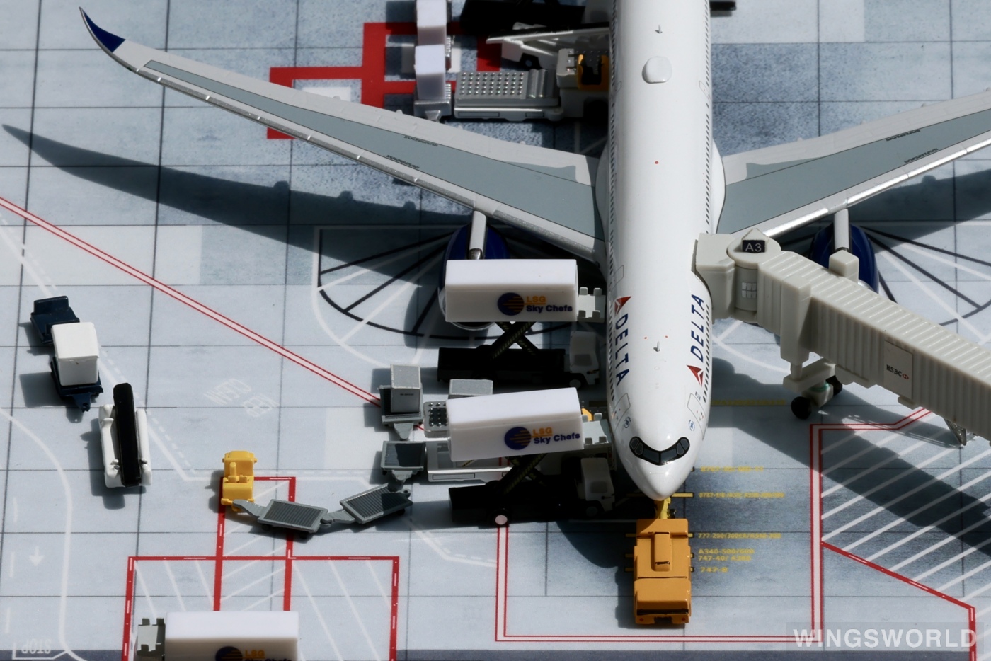 NGmodels 1:400 NG68003 Delta Air Lines 达美航空 Airbus A330-900neo N405DX