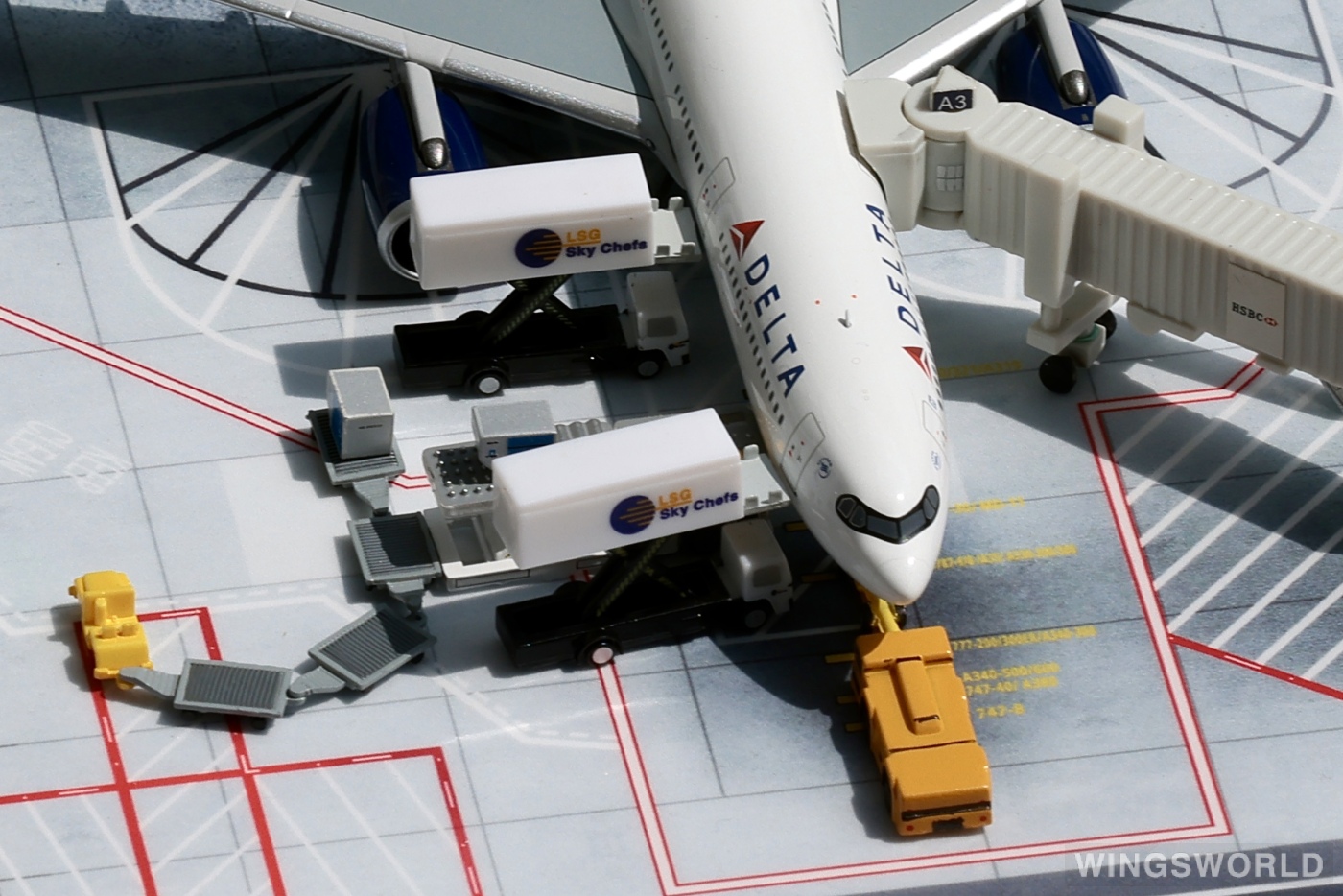 NGmodels 1:400 NG68003 Delta Air Lines 达美航空 Airbus A330-900neo N405DX