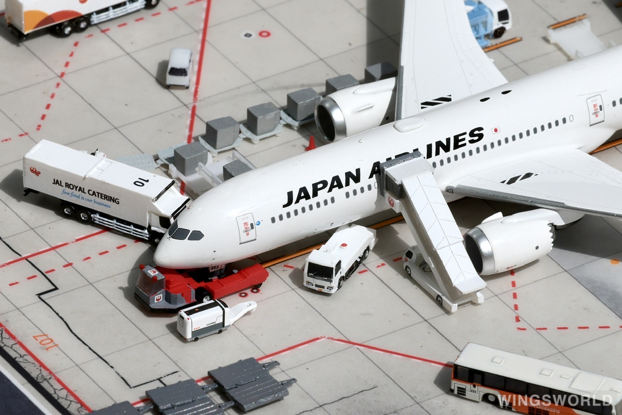 NGmodels 1:400 NG55065 Japan Airlines 日本航空 Boeing 787-9 JA863J