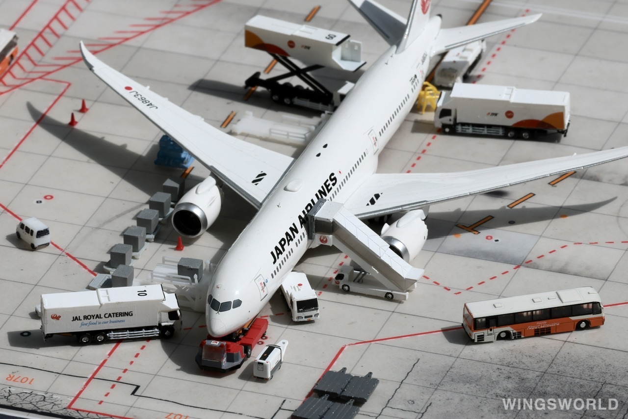 NGmodels 1:400 NG55065 Japan Airlines 日本航空 Boeing 787-9 JA863J