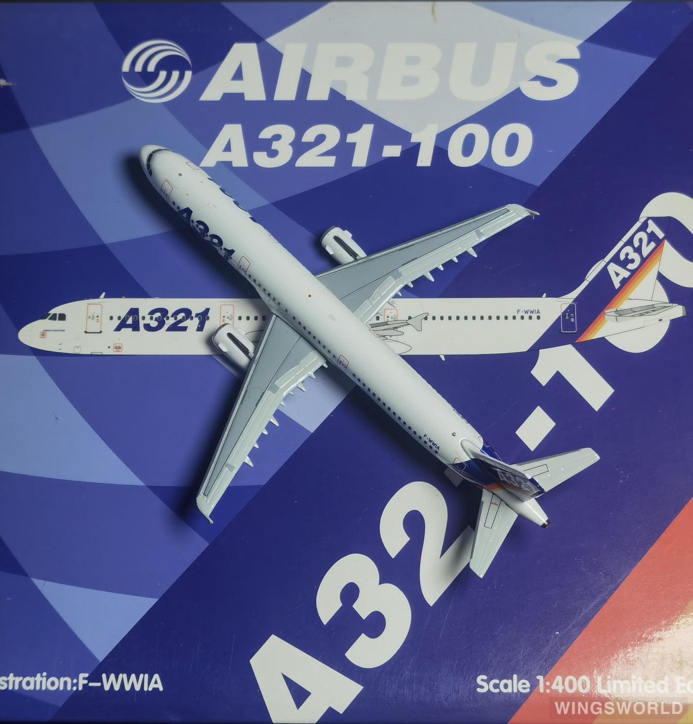 HYJLwings 1:400 HYJL81058 Airbus 空中客车 Airbus A321 F-WWIA