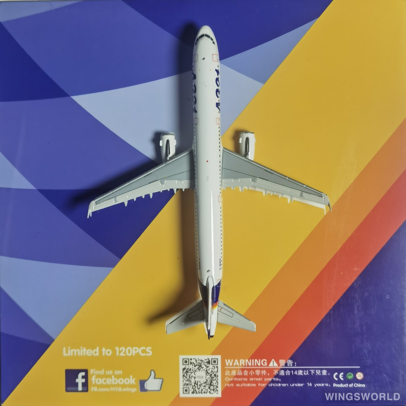 HYJLwings 1:400 HYJL81058 Airbus 空中客车 Airbus A321 F-WWIA