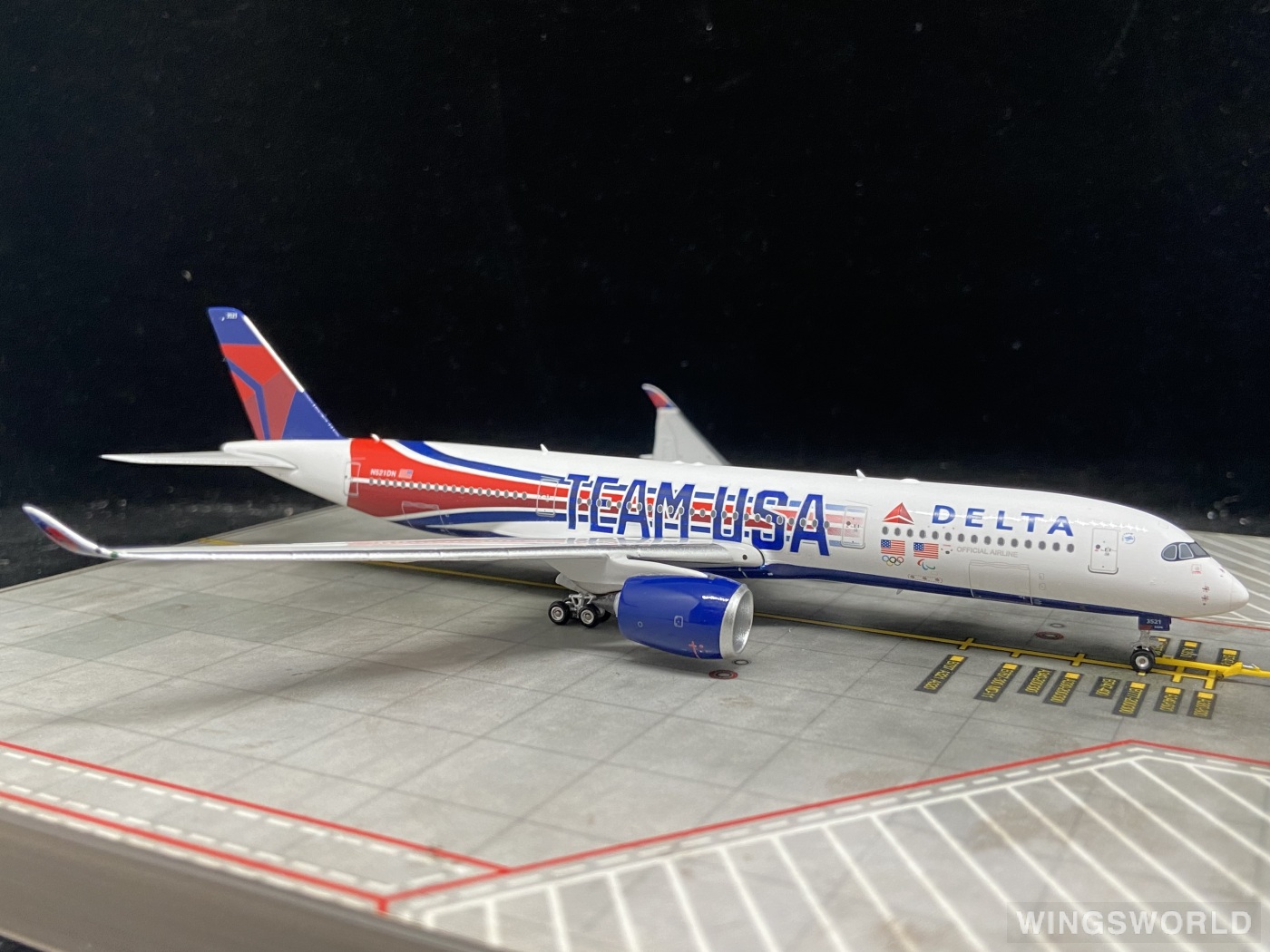 Phoenix 1:400 PH04590 Delta Air Lines 达美航空 Airbus A350-900 N521DN