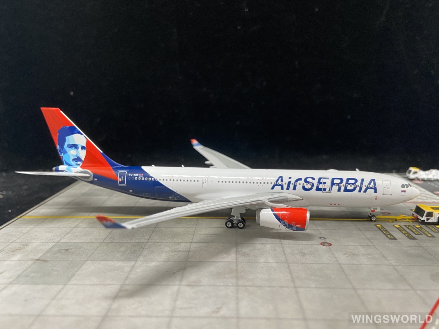 Phoenix 1:400 PH11893 Air Serbia 塞尔维亚航空 Airbus A330-200 YU-ARB