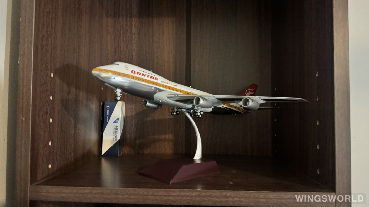 Geminijets 1:200 G2QFA554 Qantas 澳洲航空 Boeing 747-200 VH-ECB