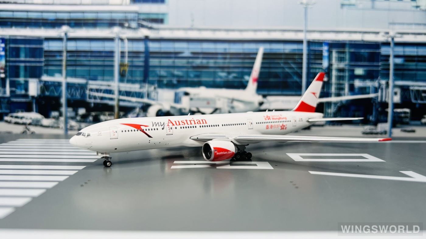 Phoenix 1:400 PH04109 Austrian Airlines 奥地利航空 Boeing 777-200 OE-LPD