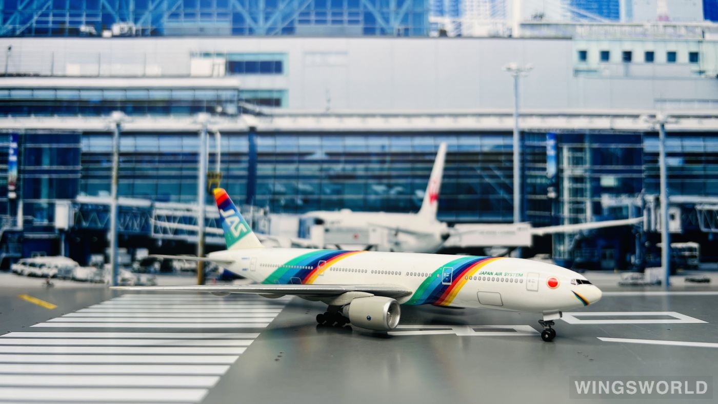 Dragon Models 1:400 55050 JAS 日本佳速航空 Boeing 777-200 JA8977