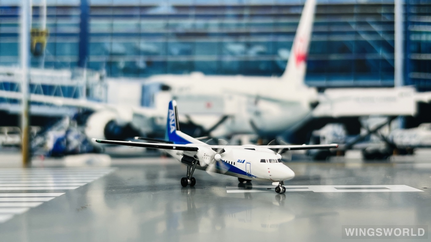 JC Wings 1:400 JC4ANA050 ANA 全日空 Fokker 50 JA8200