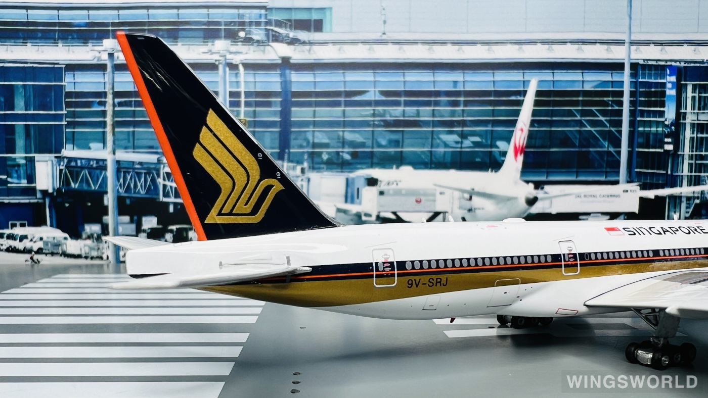 Phoenix 1:400 PH11124 Singapore Airlines 新加坡航空 Boeing 777-200 9V-SRJ