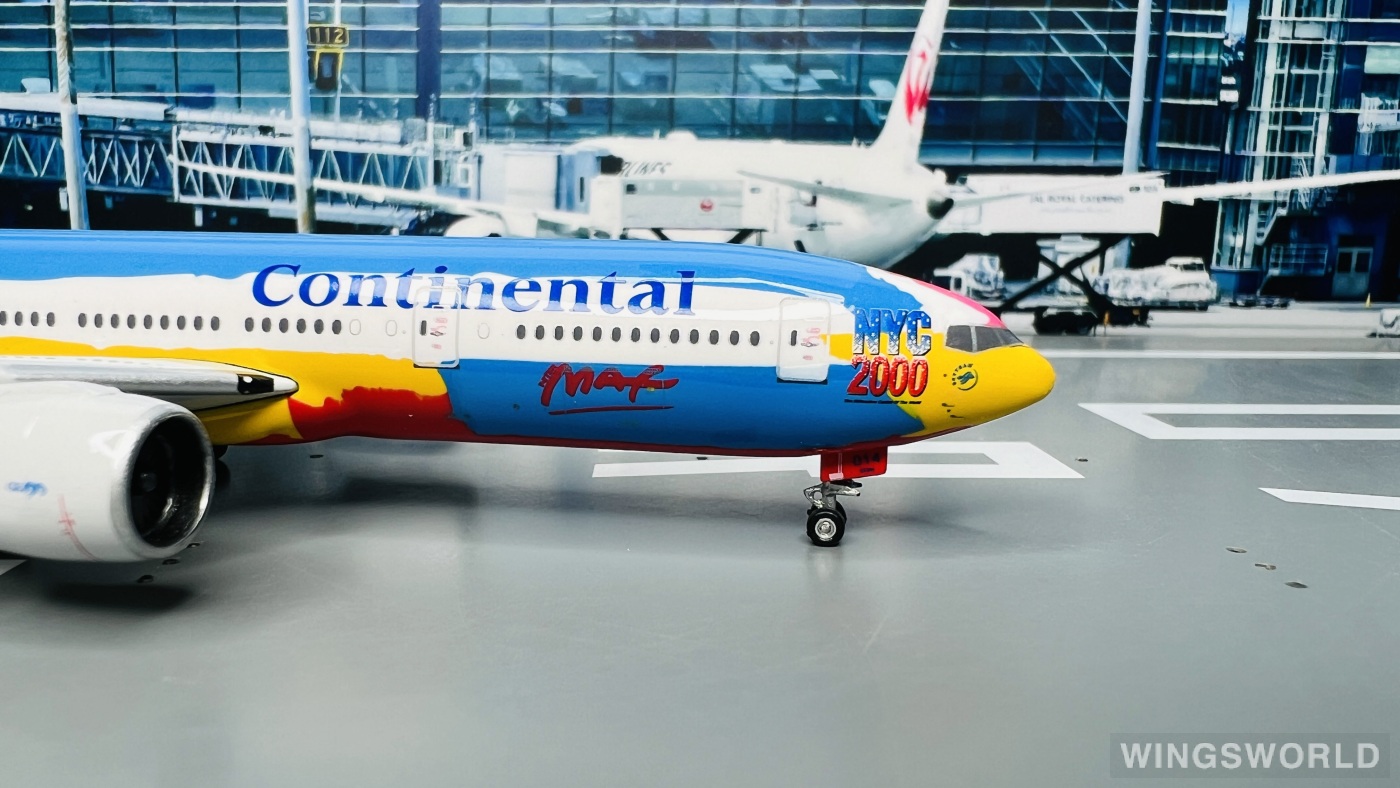 Phoenix 1:400 PH10357 Continental Airlines 美国大陆航空 Boeing 777-200 N77014