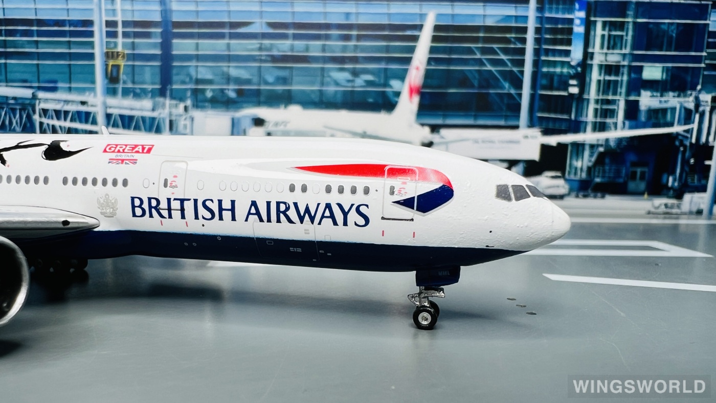 Phoenix 1:400 PH11090 British Airways 英国航空 Boeing 777-200 G-YMML