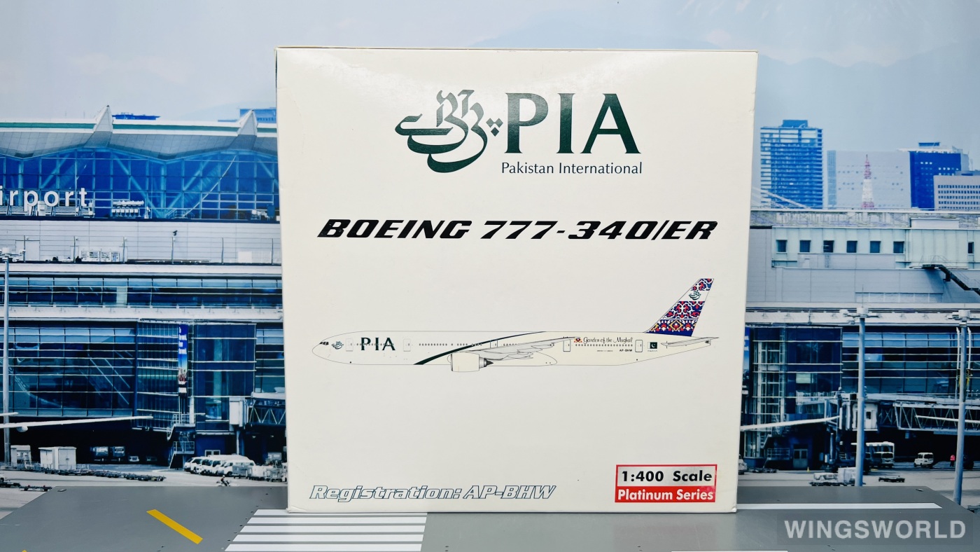 Phoenix 1:400 PH10172 PIA 巴基斯坦航空 Boeing 777-300ER AP-BHW