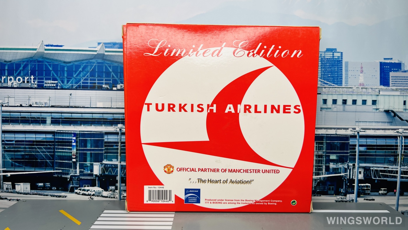 Phoenix 1:400 PH10446A Turkish Airlines 土耳其航空 Boeing 777-300ER TC-JJC
