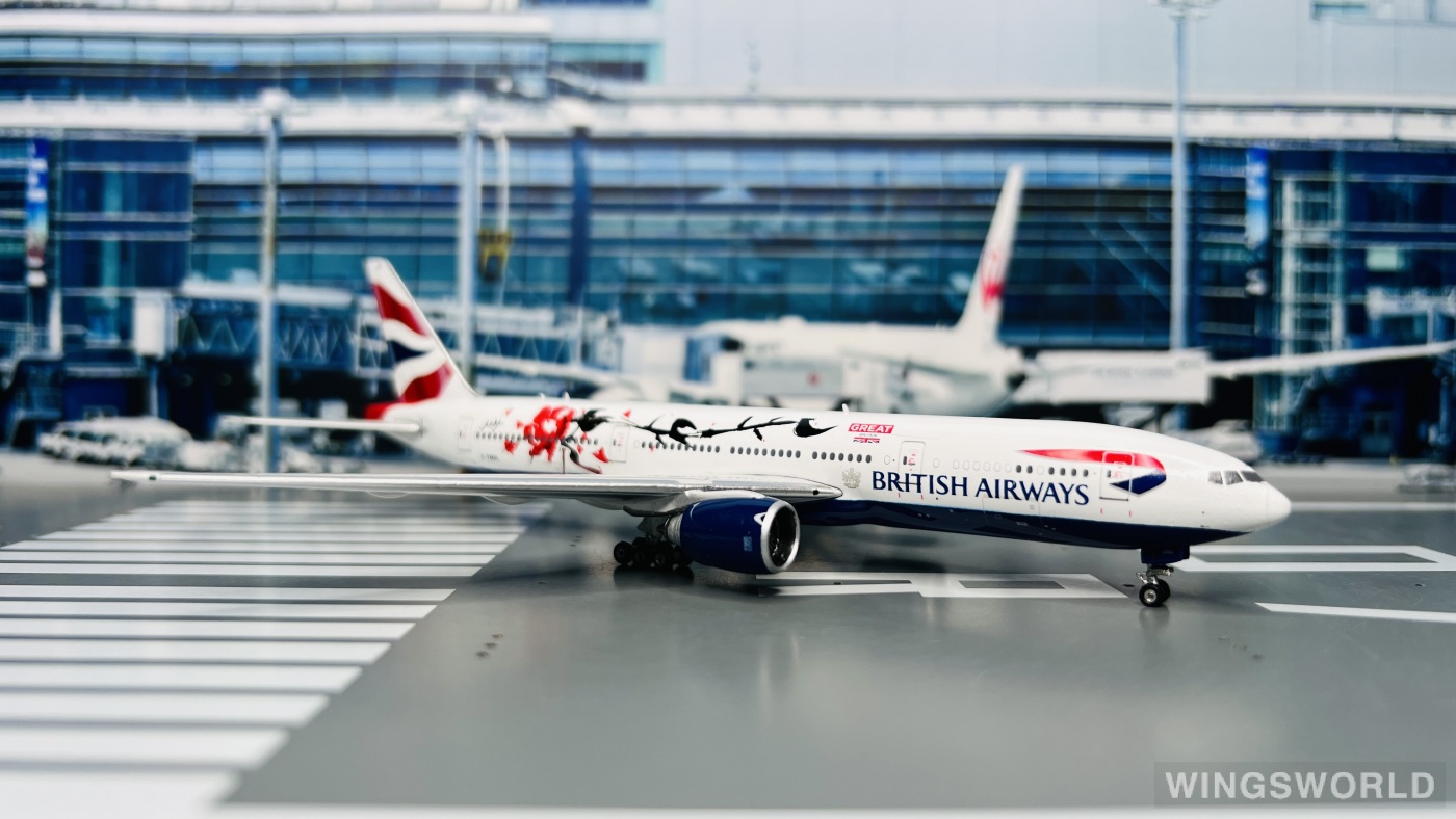 Phoenix 1:400 PH11090 British Airways 英国航空 Boeing 777-200 G-YMML