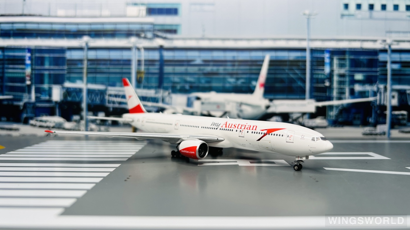 Phoenix 1:400 PH04109 Austrian Airlines 奥地利航空 Boeing 777-200 OE-LPD