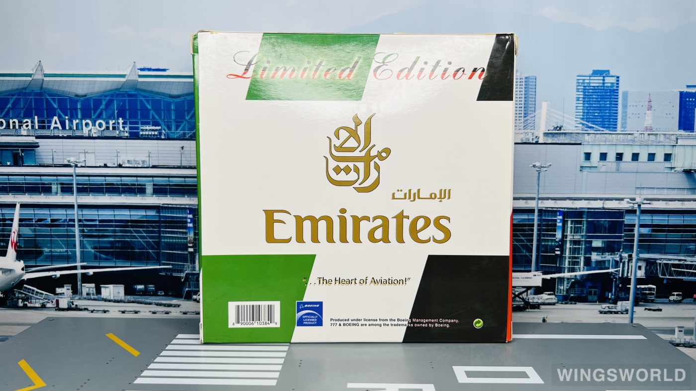 Phoenix 1:400 PH10384 Emirates 阿联酋航空 Boeing 777-200 A6-EWC