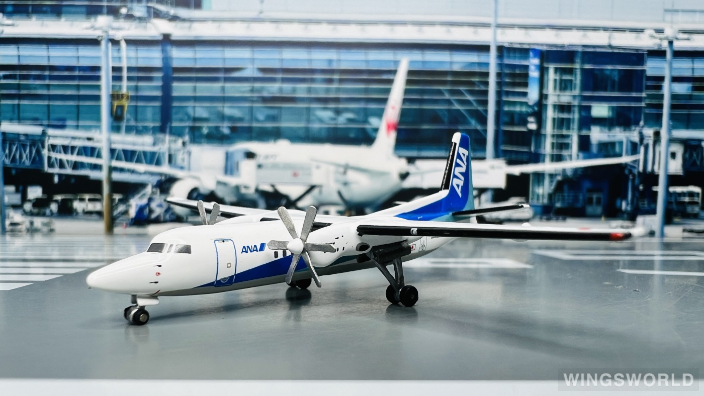 JC Wings 1:400 JC4ANA050 ANA 全日空 Fokker 50 JA8200
