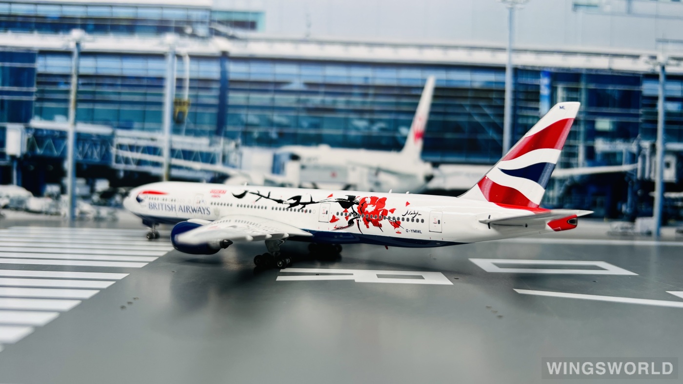 Phoenix 1:400 PH11090 British Airways 英国航空 Boeing 777-200 G-YMML