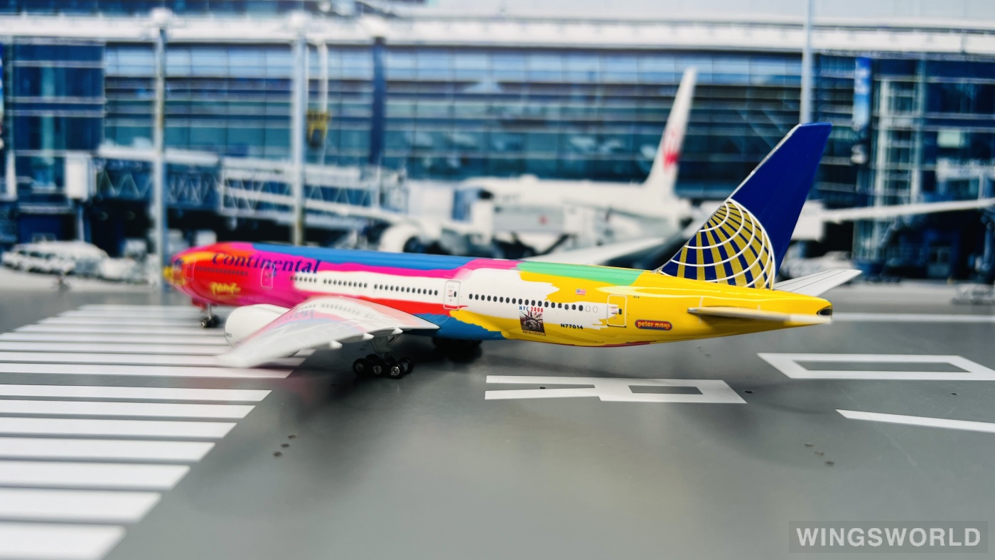 Phoenix 1:400 PH10357 Continental Airlines 美国大陆航空 Boeing 777-200 N77014