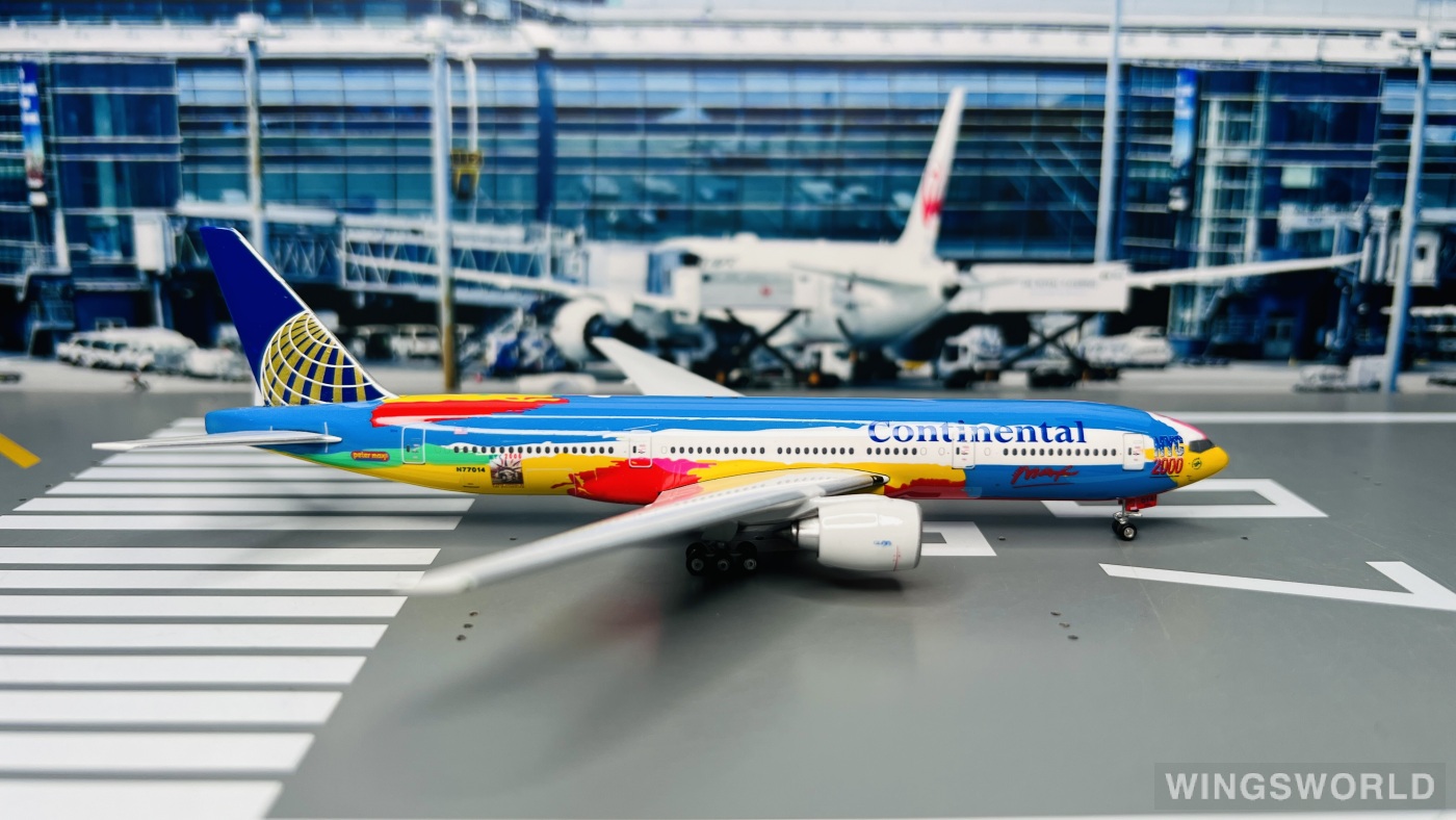 Phoenix 1:400 PH10357 Continental Airlines 美国大陆航空 Boeing 777-200 N77014