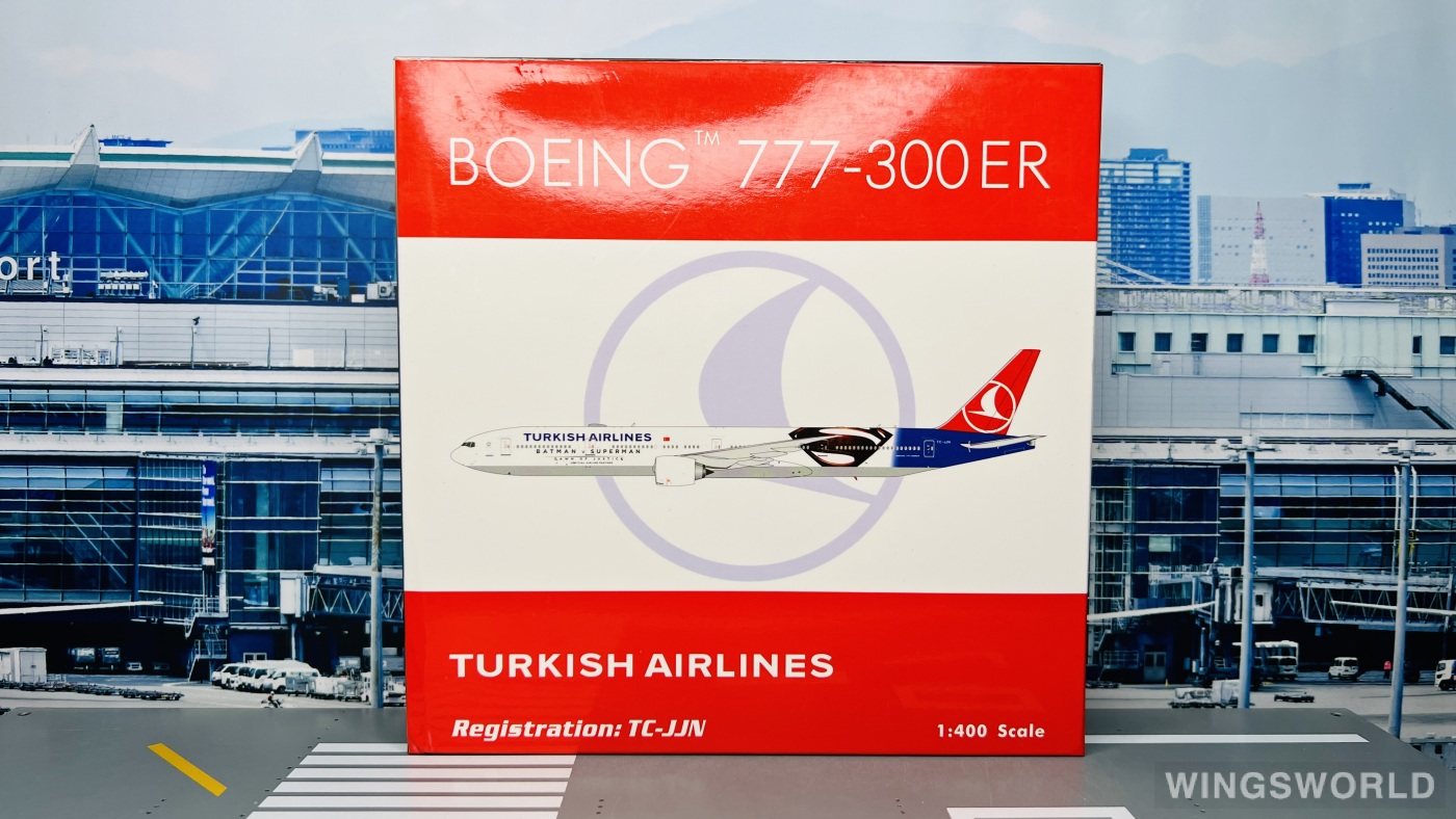 Phoenix 1:400 PH04091 Turkish Airlines 土耳其航空 Boeing 777-300ER TC-JJN