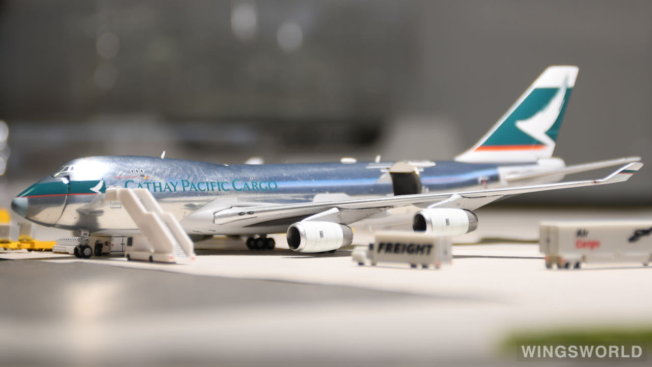 JC Wings 1:400 SA4030C Cathay Pacific 国泰航空 Boeing 747-400 B-HUO