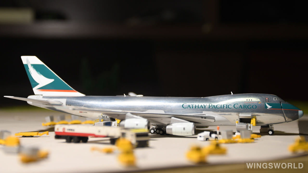 JC Wings 1:400 SA4030C Cathay Pacific 国泰航空 Boeing 747-400 B-HUO