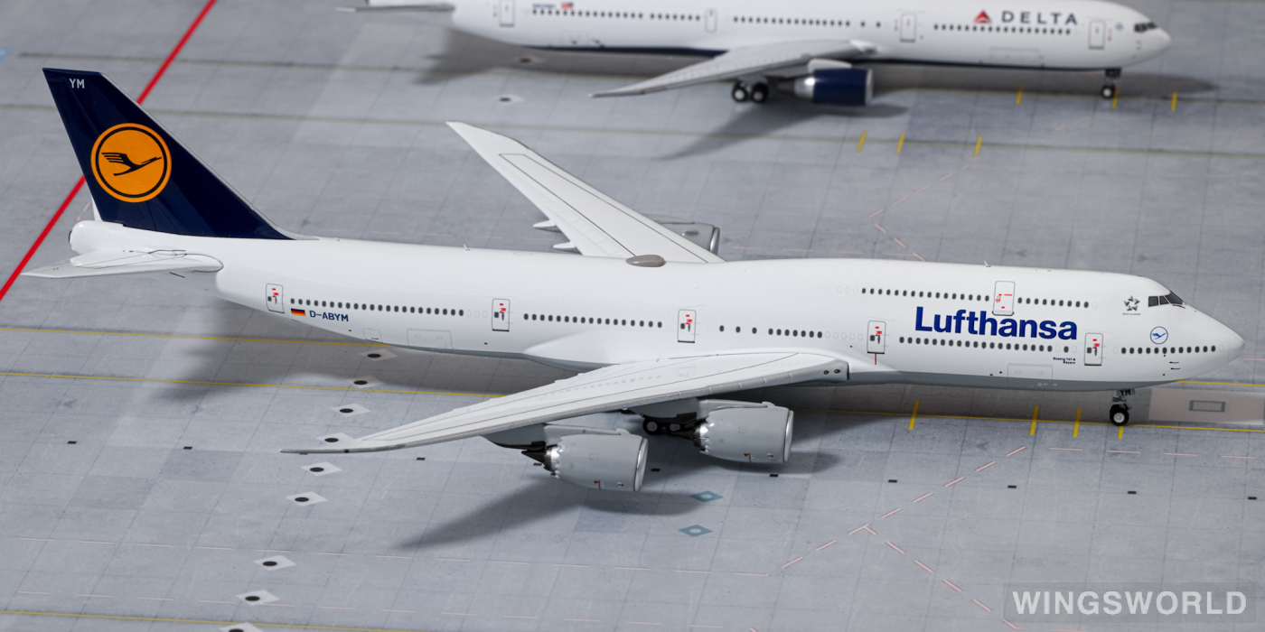 NGmodels 1:400 NG78010 Lufthansa 汉莎航空 Boeing 747-8i D-ABYM