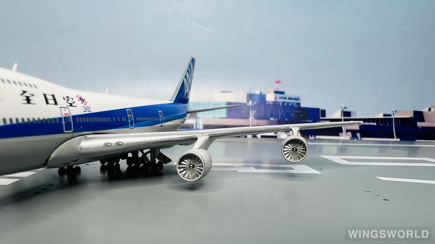 Big Bird 1:400 BB4-741-002 ANA 全日空 Boeing 747-100 JA8138