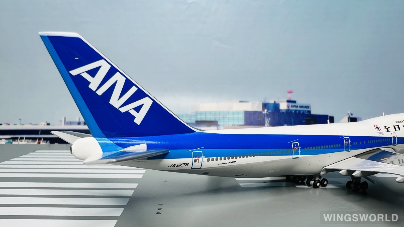 Big Bird 1:400 BB4-741-002 ANA 全日空 Boeing 747-100 JA8138