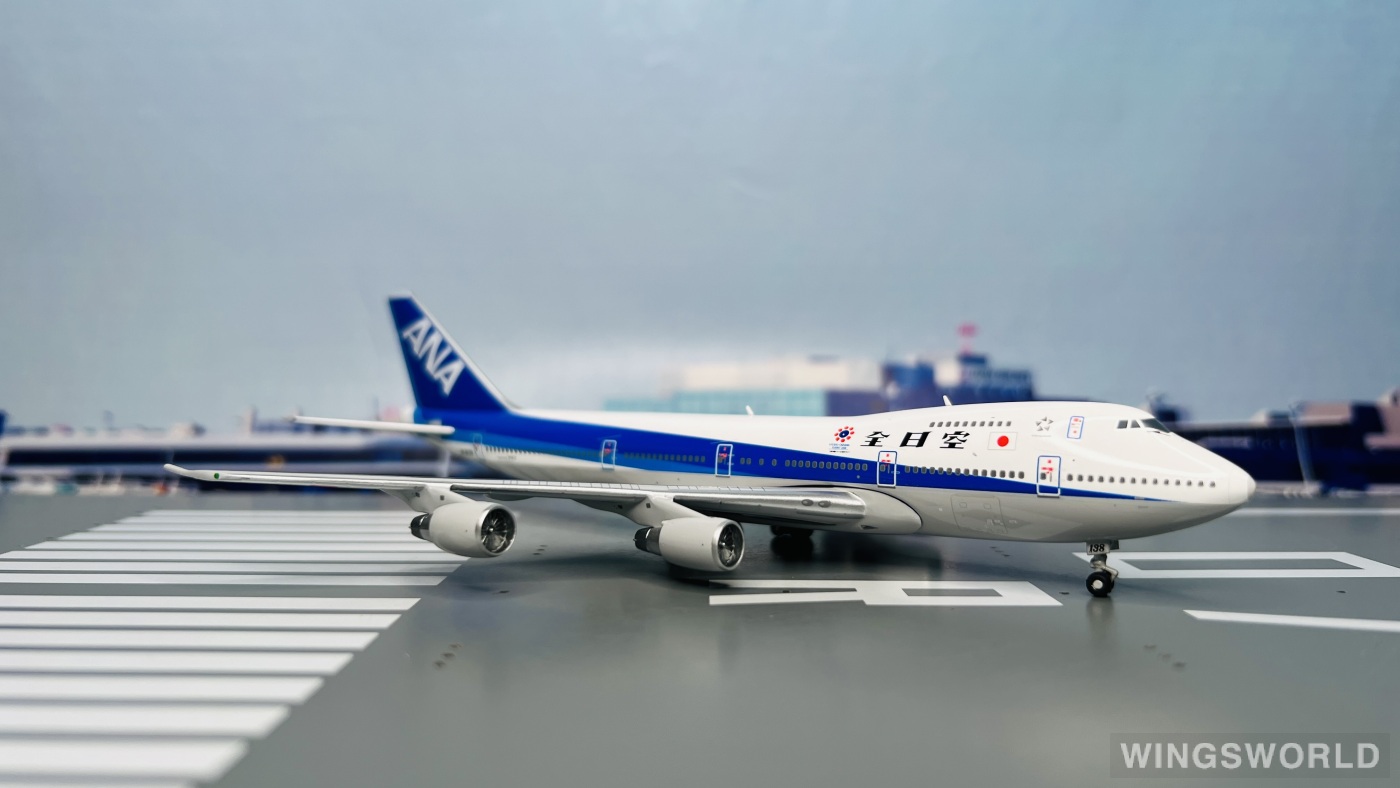 Big Bird 1:400 BB4-741-002 ANA 全日空 Boeing 747-100 JA8138