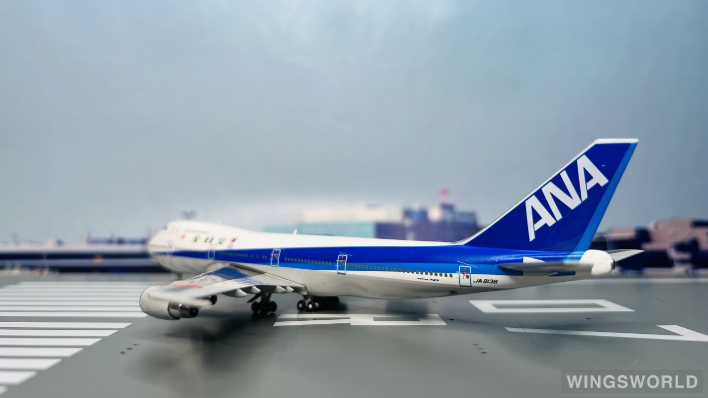 Big Bird 1:400 BB4-741-002 ANA 全日空 Boeing 747-100 JA8138