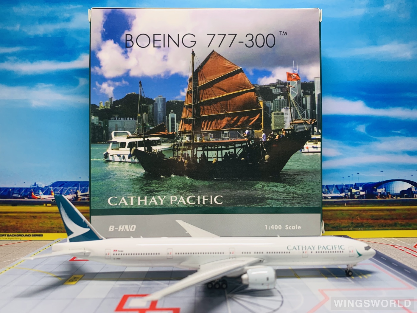 Phoenix 1:400 PH04250 Cathay Pacific 国泰航空 Boeing 777-300 B-HNO