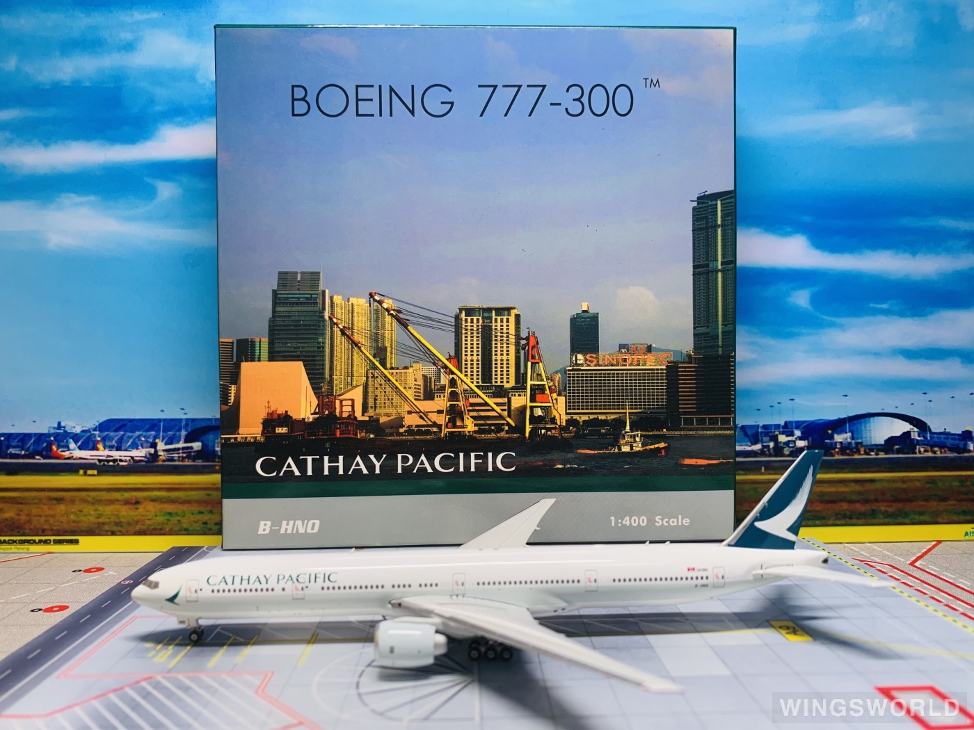 Phoenix 1:400 PH04250 Cathay Pacific 国泰航空 Boeing 777-300 B-HNO