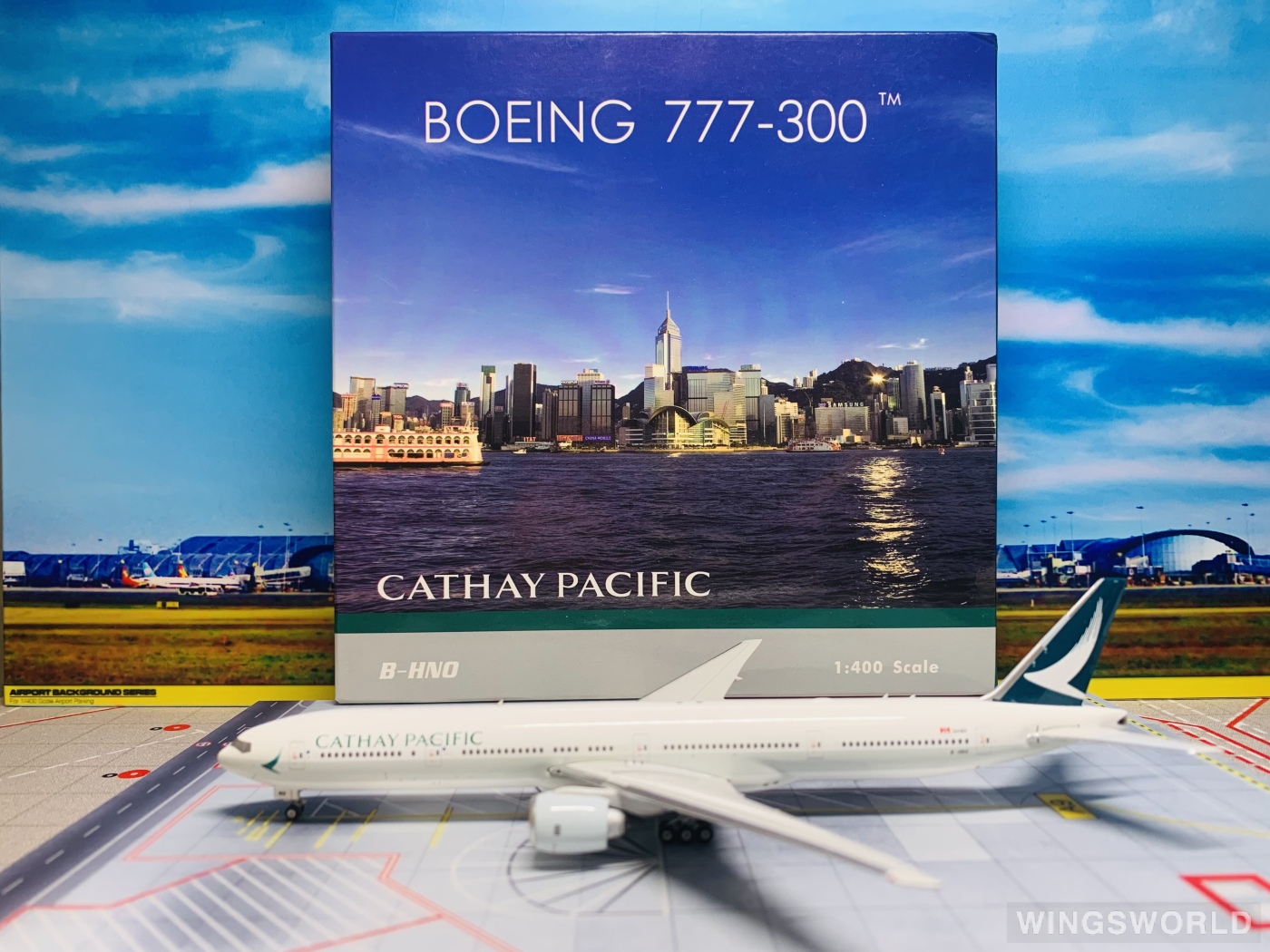 Phoenix 1:400 PH04290 Cathay Pacific 国泰航空 Boeing 777-300 B-HNO