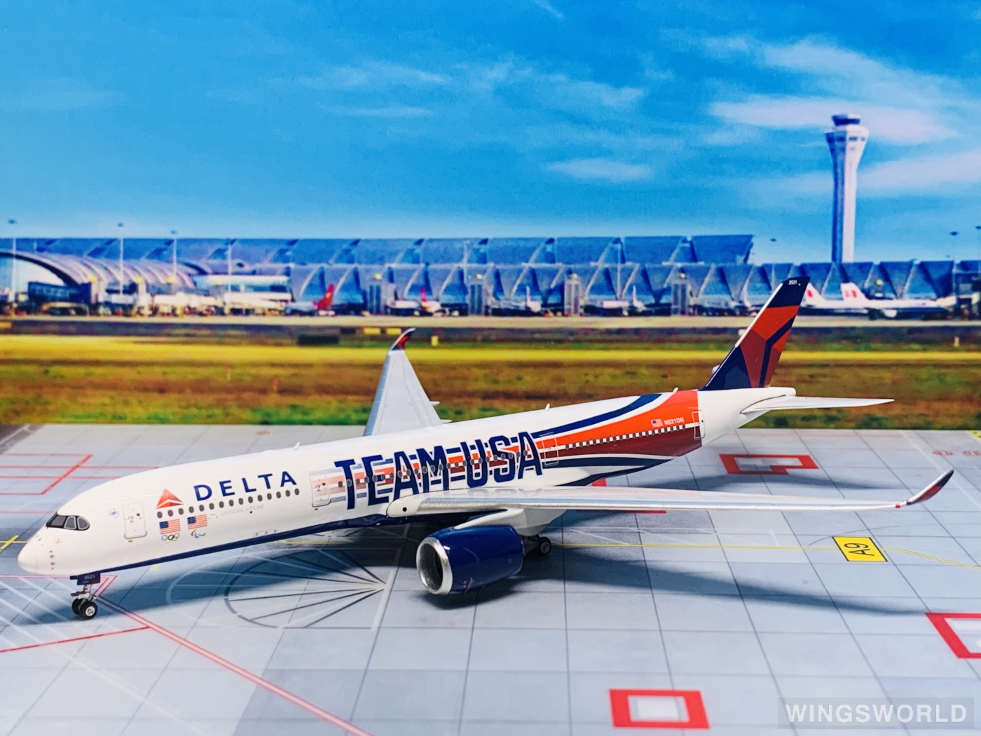 Phoenix 1:400 PH04590 Delta Air Lines 达美航空 Airbus A350-900 N521DN