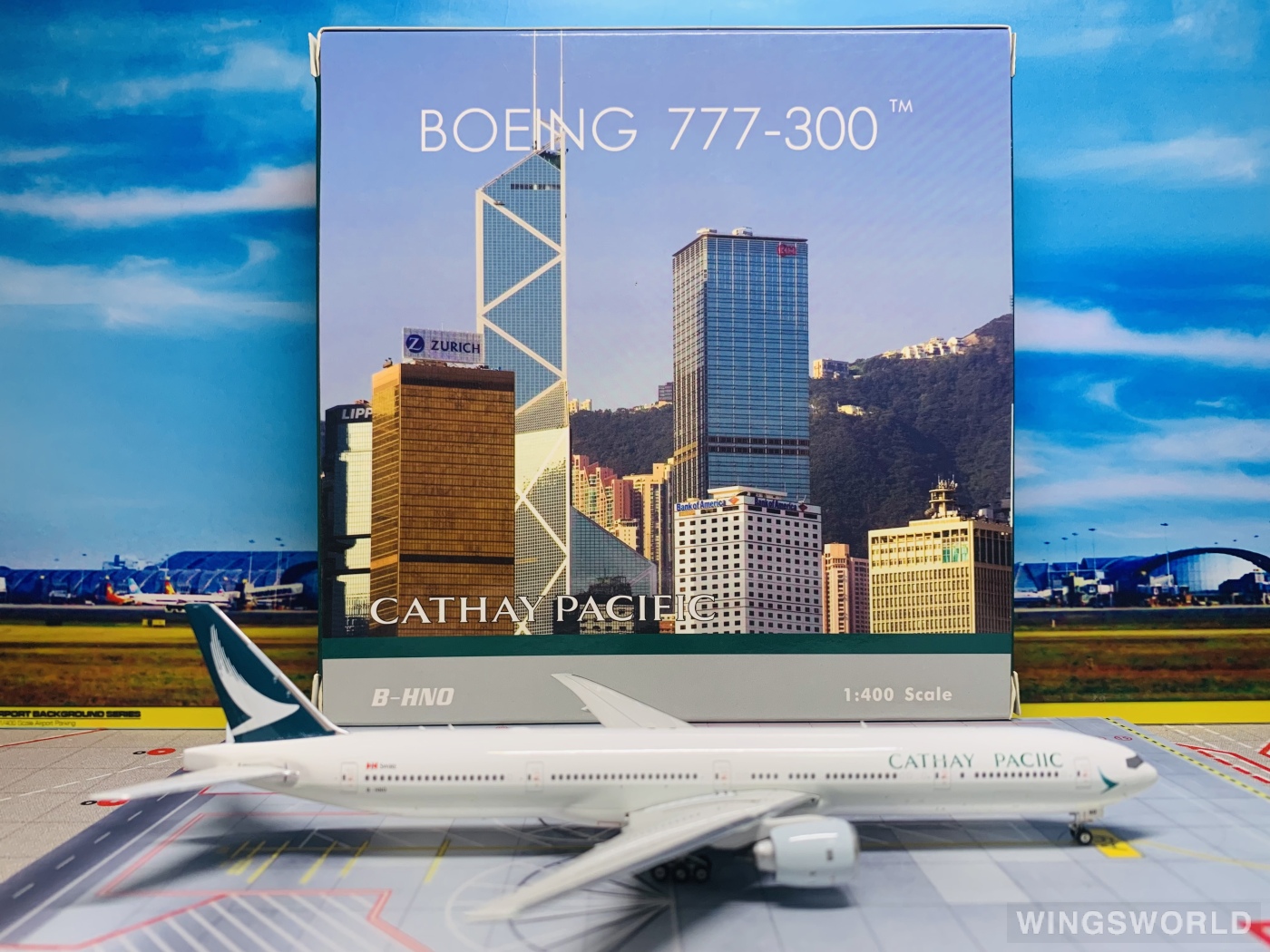Phoenix 1:400 PH04290 Cathay Pacific 国泰航空 Boeing 777-300 B-HNO