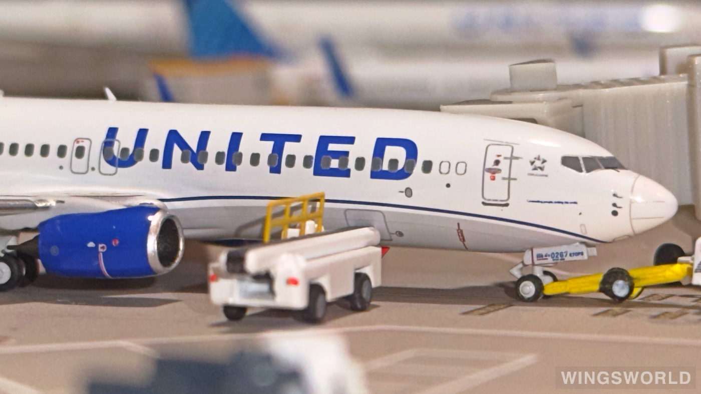 NGmodels 1:400 NG58023 United Airlines 美国联合航空 Boeing 737-800 N37267