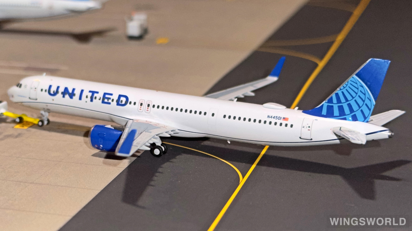 NGmodels 1:400 NG13102 United Airlines 美国联合航空 Airbus A321neo N44501