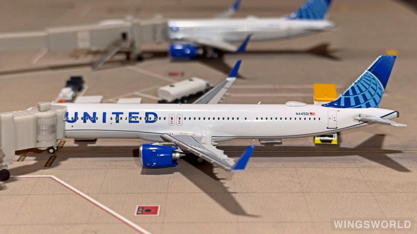 NGmodels 1:400 NG13102 United Airlines 美国联合航空 Airbus A321neo N44501