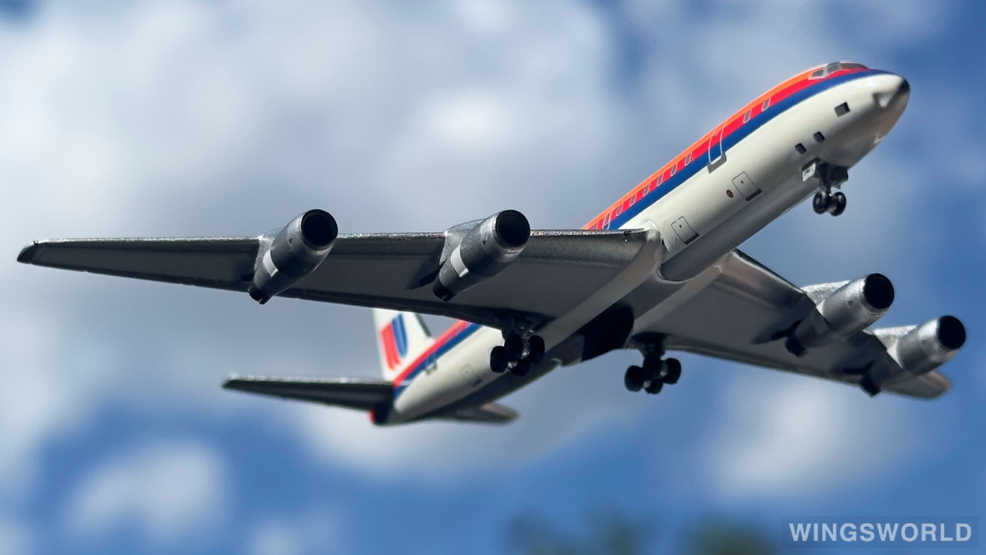 AeroClassics 1:400 ACN8068U United Airlines 美国联合航空 Douglas DC-8 N8068U