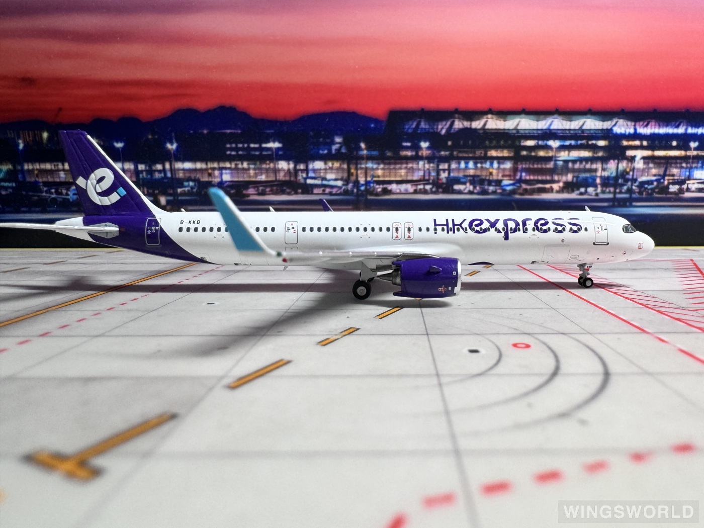 NGmodels 1:400 NG13097 HK Express 香港快运航空 Airbus A321neo B-KKB
